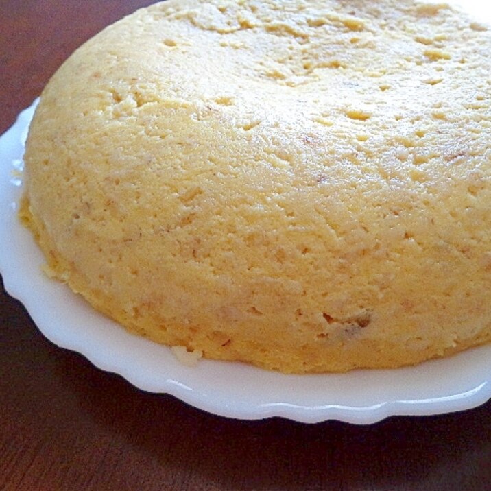 しっとり オートミール芋ヨーグルトのレンジケーキ レシピ 作り方 By Sundisk 楽天レシピ